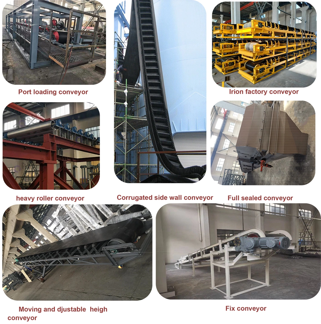 Customized Conveyor System for Mine Coal Factory